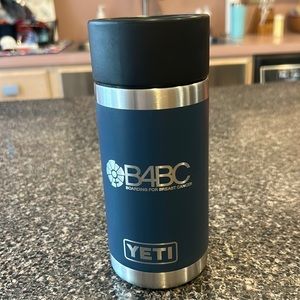 Yeti boarding for breast cancer tumbler